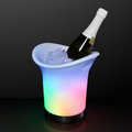 Blank LED Champagne Wine Chiller Ice Bucket